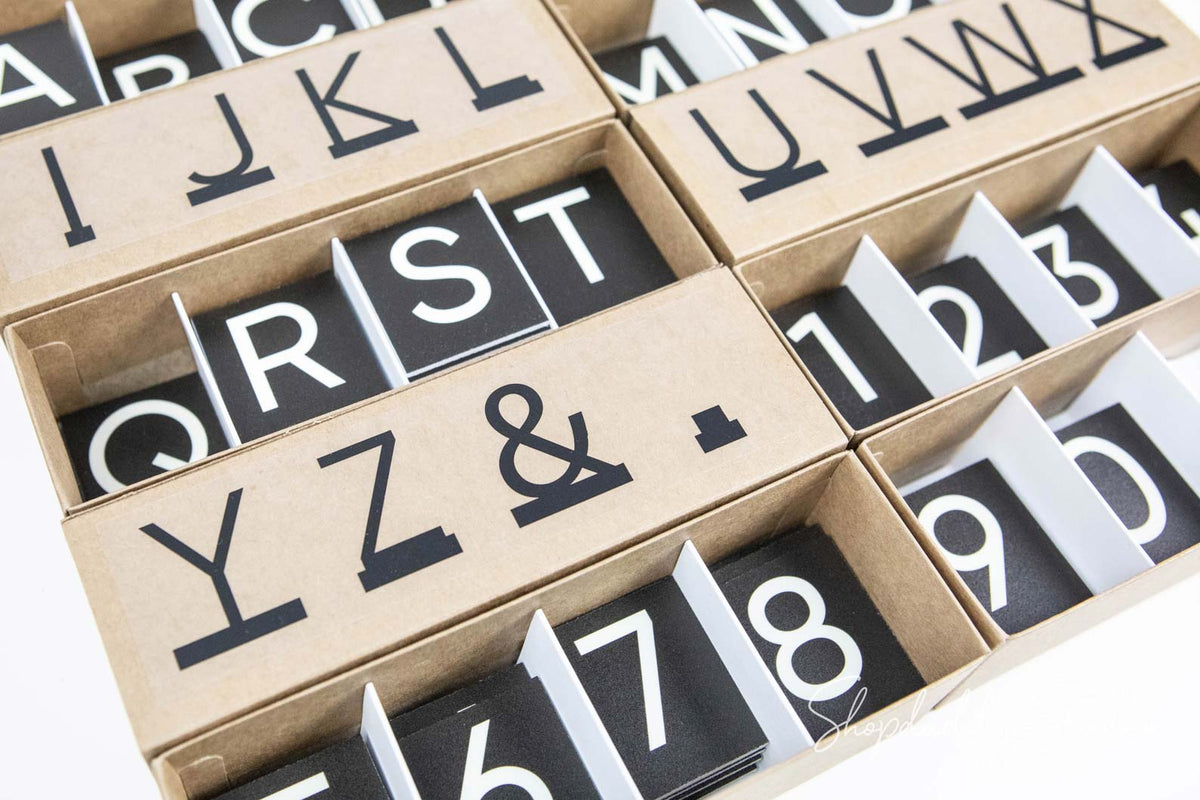 Black Wall Menu PVC Letter Board for restaurant