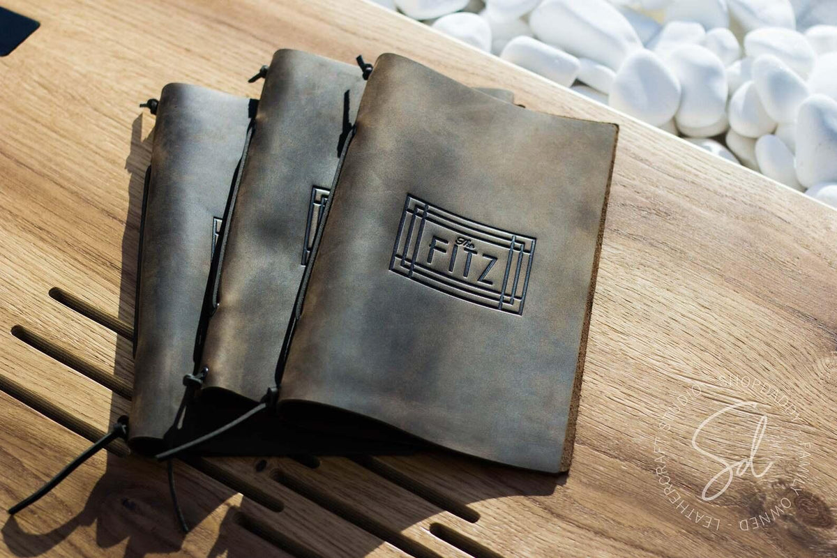 restaurant guest menu cover shopdaddy studio