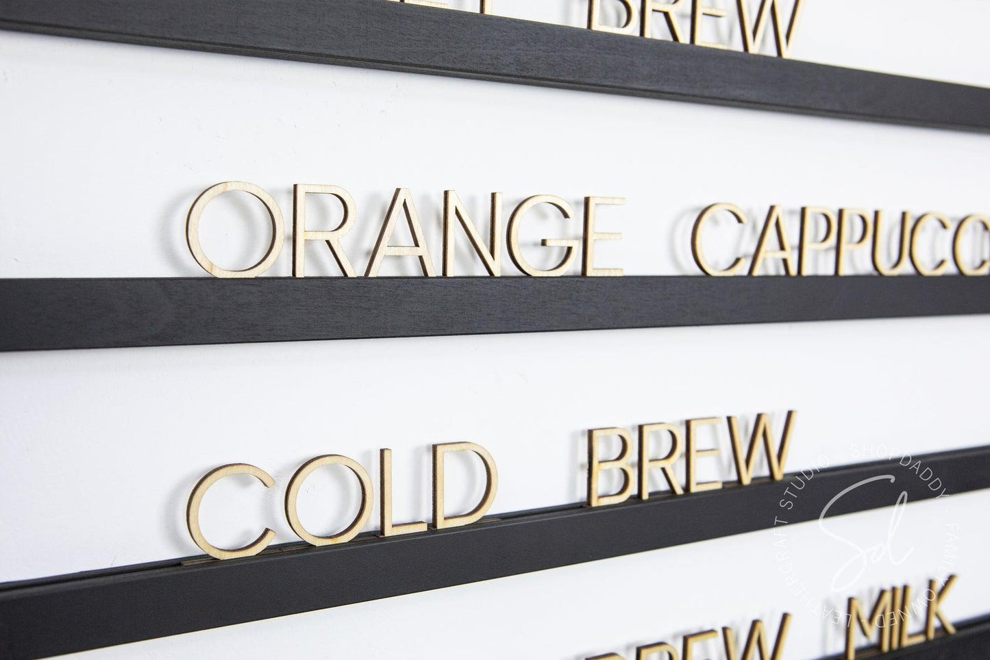 Additional Set of Letters for Plywood Letter Board