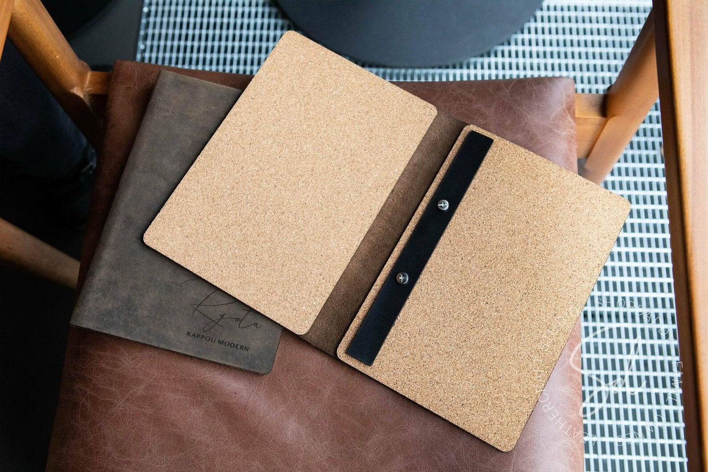 leather menu book for restaurant shopdaddy studio