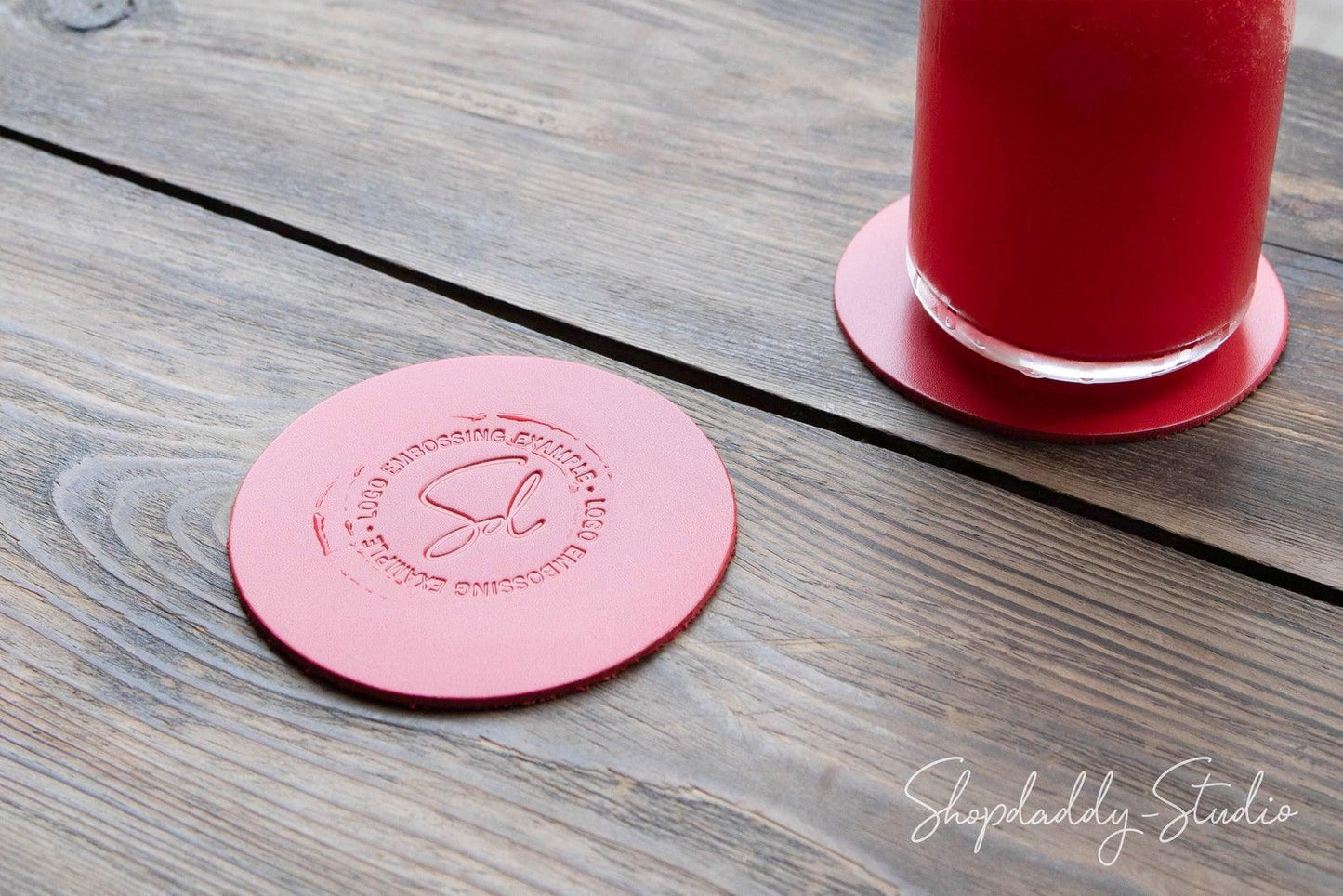 circle coaster set for wine glasses shopdaddy studio 