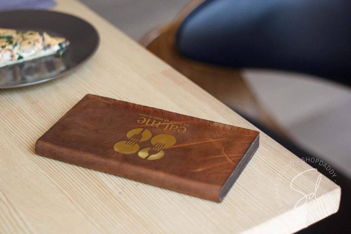 Modern restaurant Check Presenter with Magnets