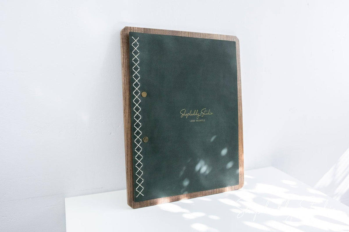 restaurant menu holder 8.5x14 board shopdaddy studio