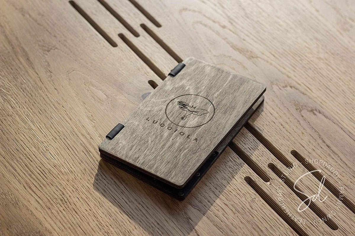 restaurant Check Presenter with Pocket on Screws