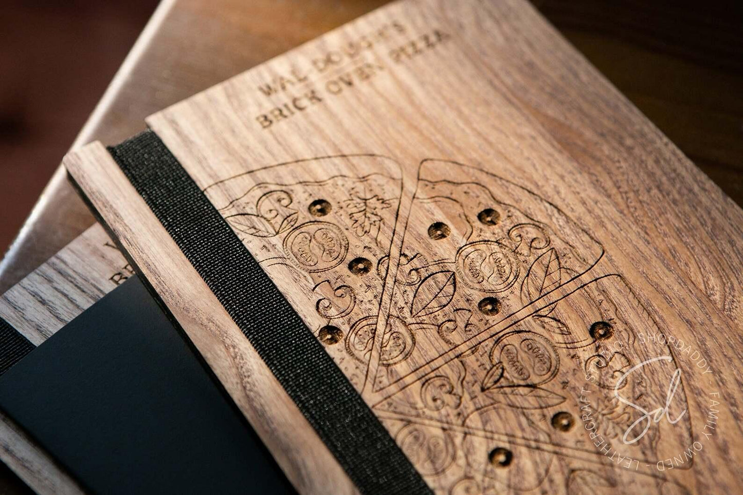 cafe wooden menu board A4 shopdaddy studio