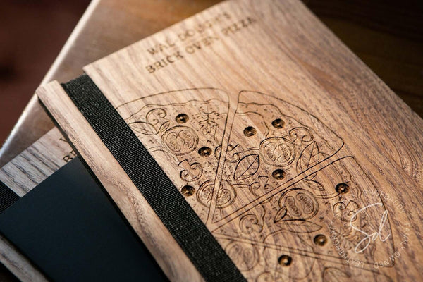 cafe wooden menu board A4 shopdaddy studio