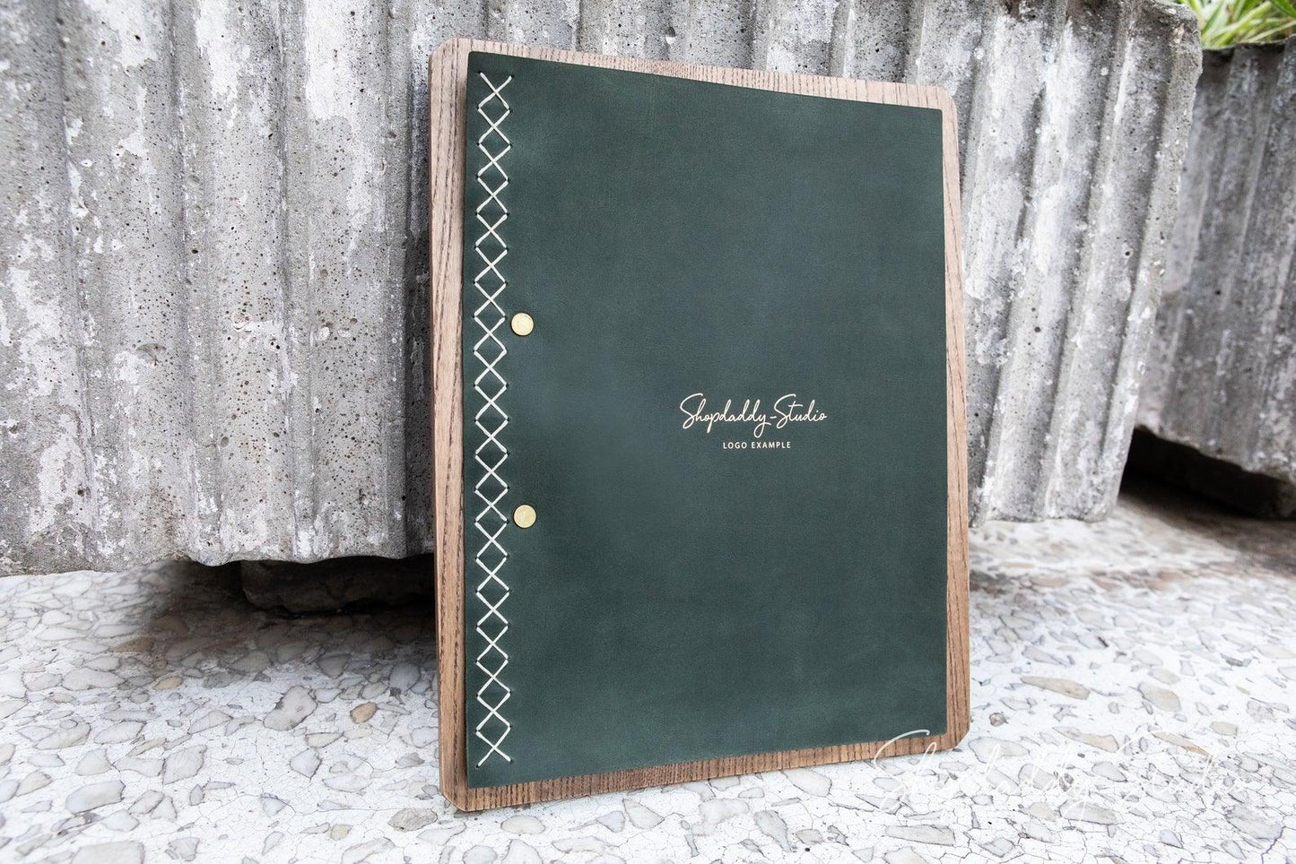 restaurant leather cover for wine list a5 shopdaddy studio